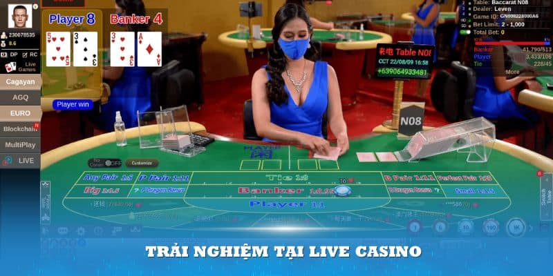 Lợi ích khi tham gia chơi live casino 18Win